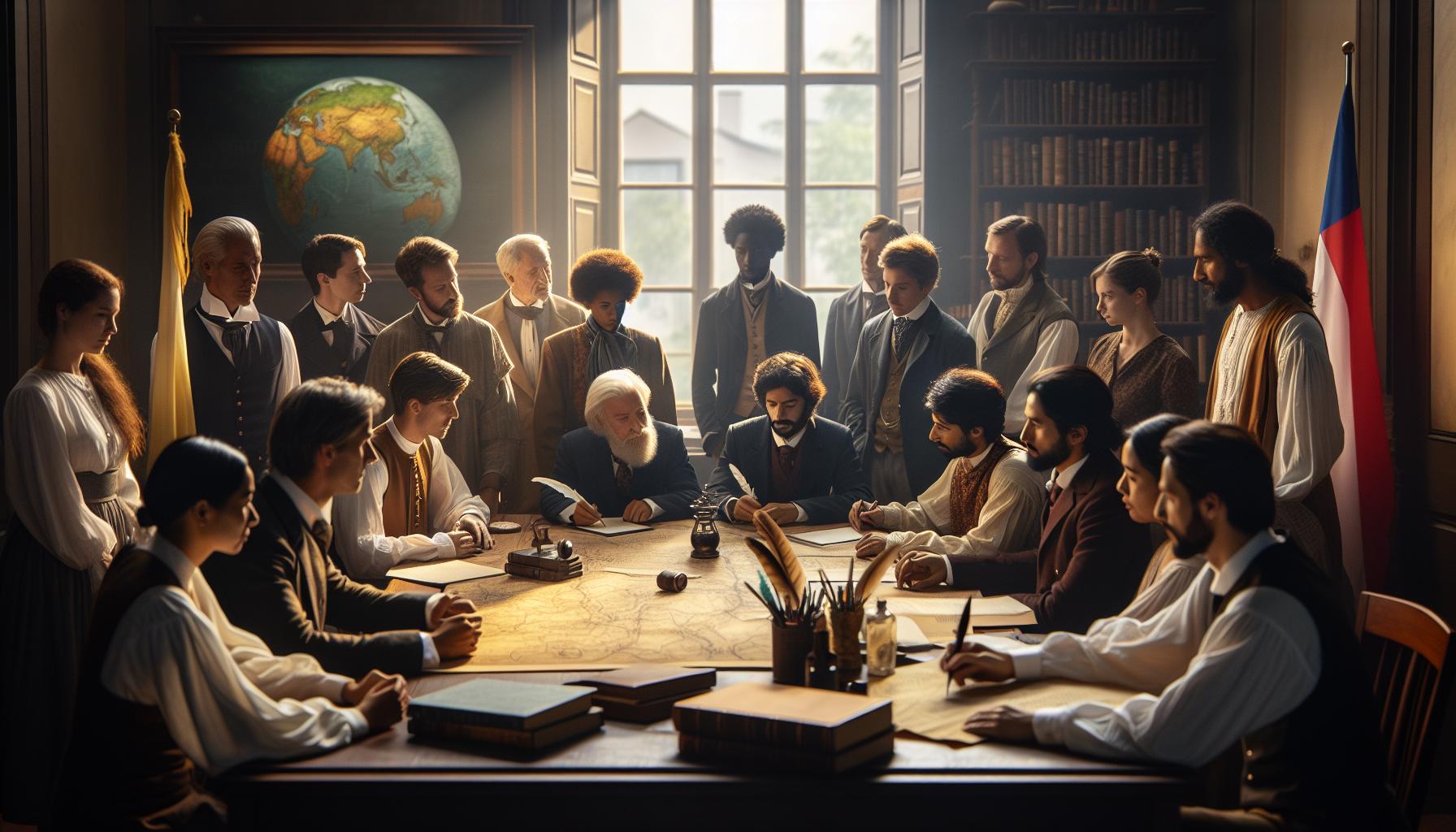 Conflicts and Treaties: Shifts in Power Dynamics