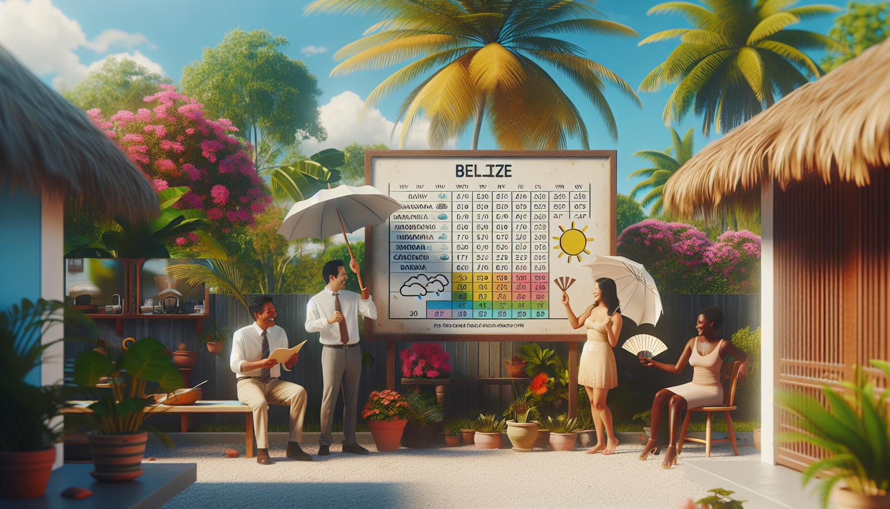 Monthly Temperature Breakdown: Belize's Seasonal Averages