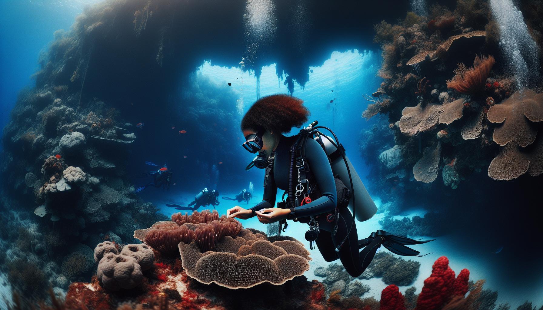 Exploring the Great Blue Hole: A Diver's Paradise