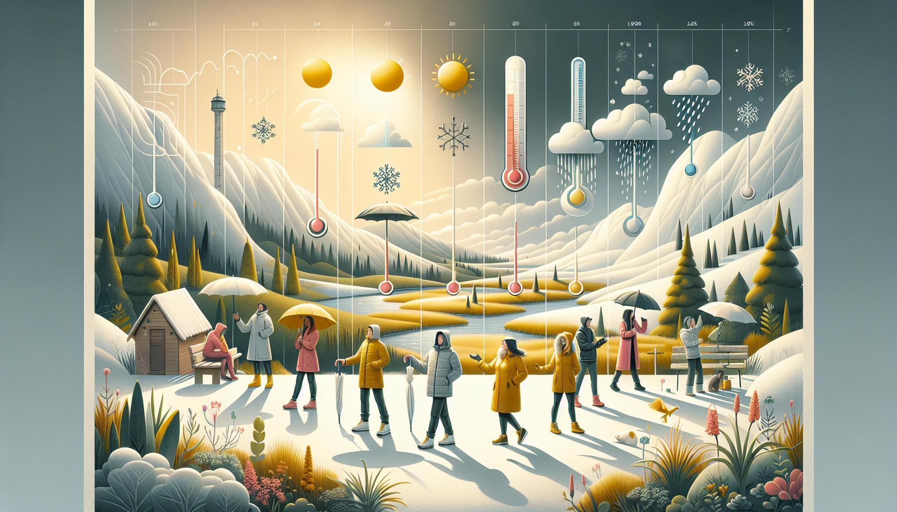 Average Temperatures and Weather Patterns