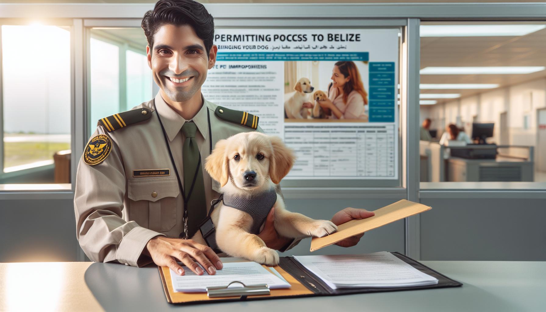 Permitting Process: Bringing Your Dog to Belize